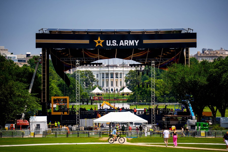 Washington D.C. Prepares To Host Military Parade To Mark Army's 250th Anniversary