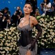 Kylie Jenner posing as she arrives at the Met Gala