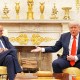 President Donald Trump receives German Chancellor Friedrich Merz in the Oval Office on June 5, 2025.