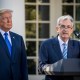 Donald Trump and Jerome Powell.