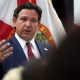 Florida Governor Ron DeSantis Holds A News Conference In Miami