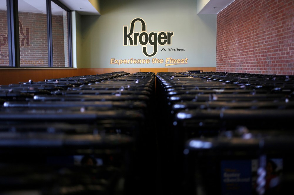 Inside A Kroger Store Ahead Of Earnings Figures