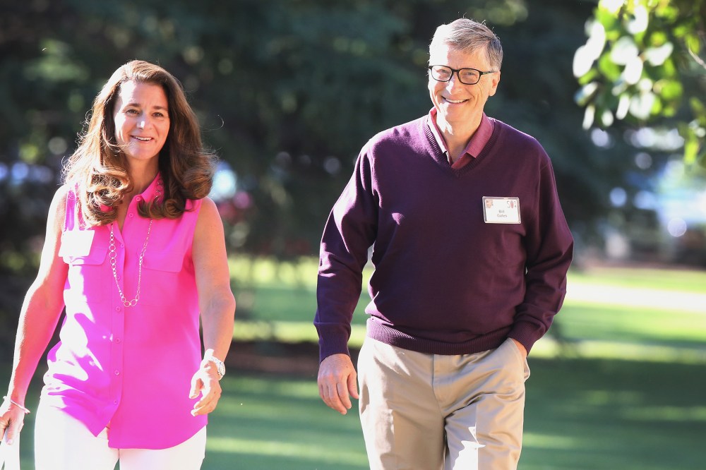Bill and Melinda Gates attend the Allen & Company Sun Valley Conference on July 10, 2014 in Sun Valley, Idaho.
