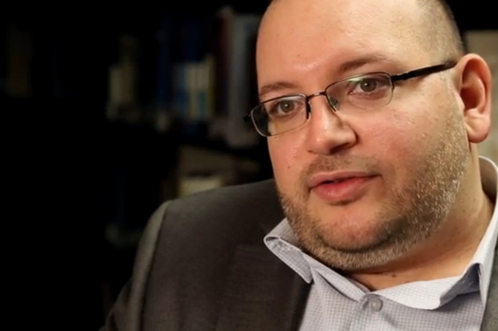 The Washington Post's Jason Rezaian at The Washington Post in Washington, DC on Nov. 6, 2013. (Photo by Zoeann Murphy/The Washington Post/Getty)