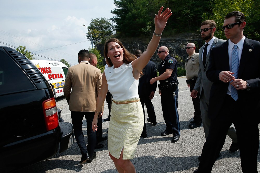 Bill Clinton Campaigns With Kentucky Senate Candidate Alison Grimes