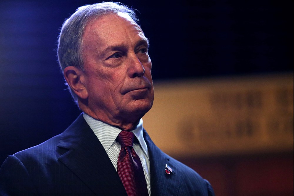 Michael Bloomberg speaks to the Economic Club of New York on Dec. 18, 2013 in New York City.