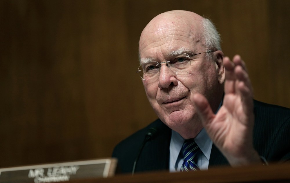 Senate Judiciary Committee Chairman Patrick Leahy (D-VT), February 4, 2014 in Washington, D.C.
