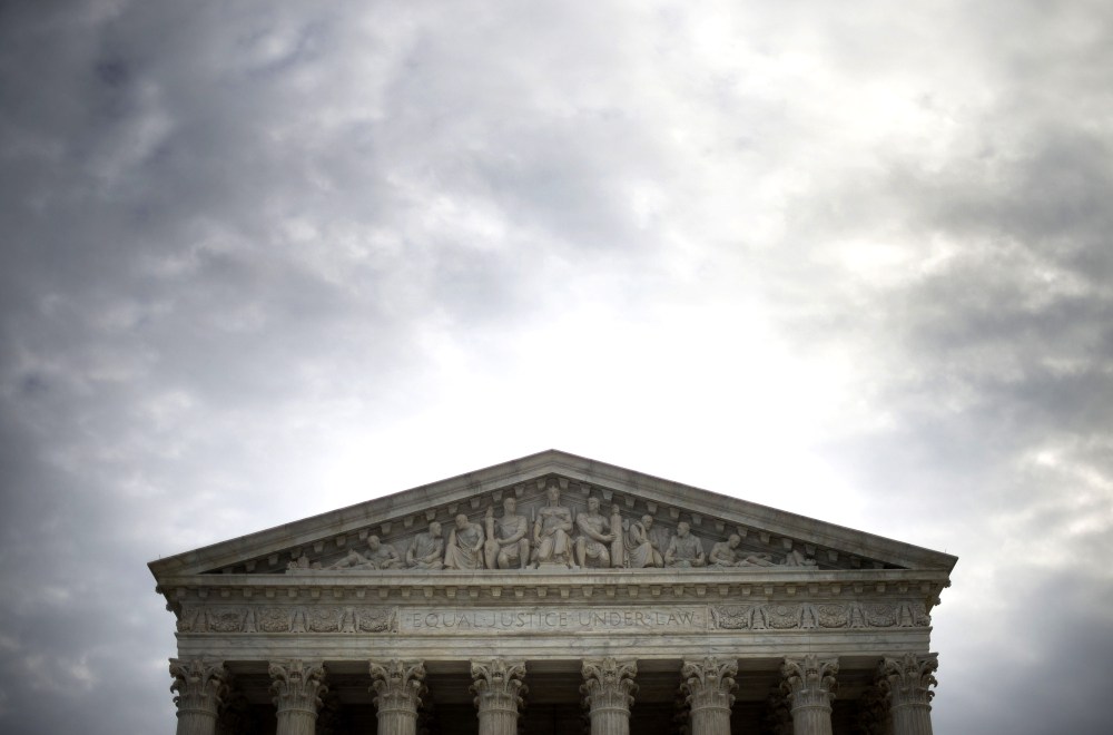 A general view of the US Supreme Court in Washington, DC, Dec. 30, 2014. (Photo by Jim Watson/AFP/Getty)