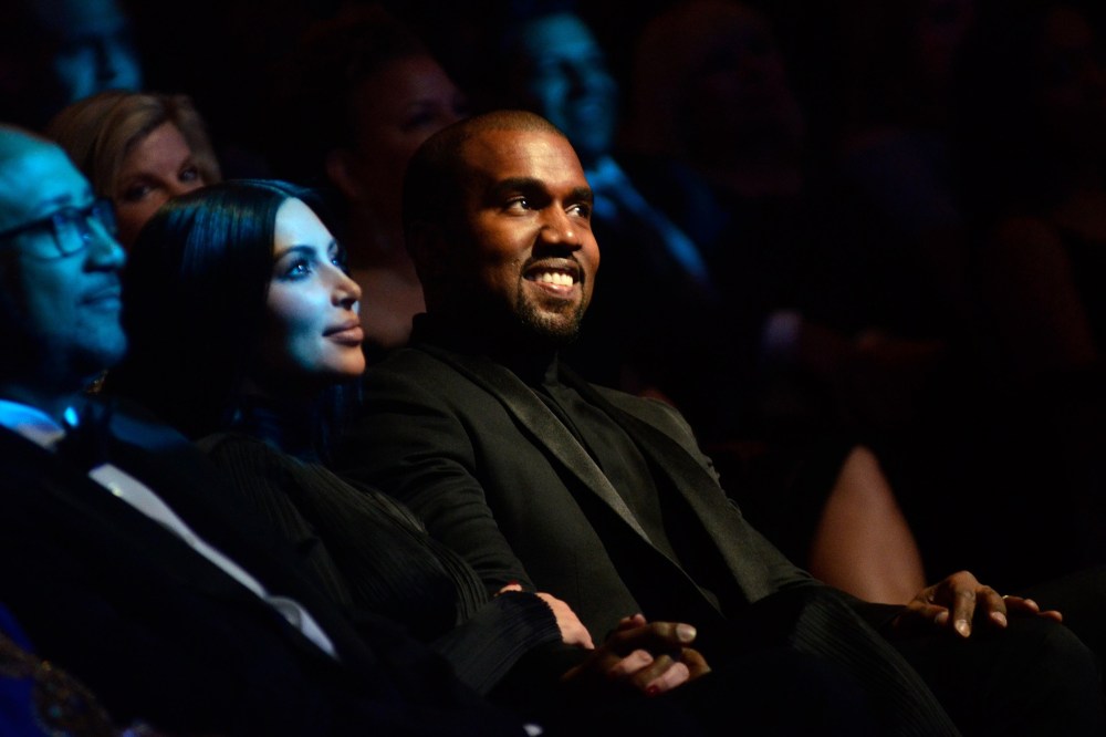 Kanye West at the "The BET Honors" on Jan. 24, 2015 in Washington, DC. (Photo by Kris Connor/BET/Getty)