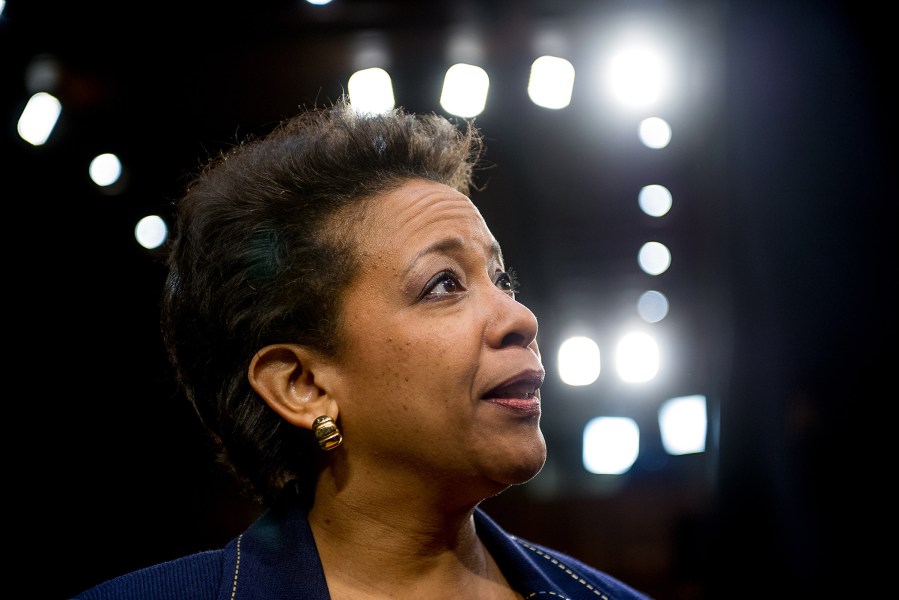 U.S. attorney general nominee Loretta Lynch appears before the Senate Judiciary Committee