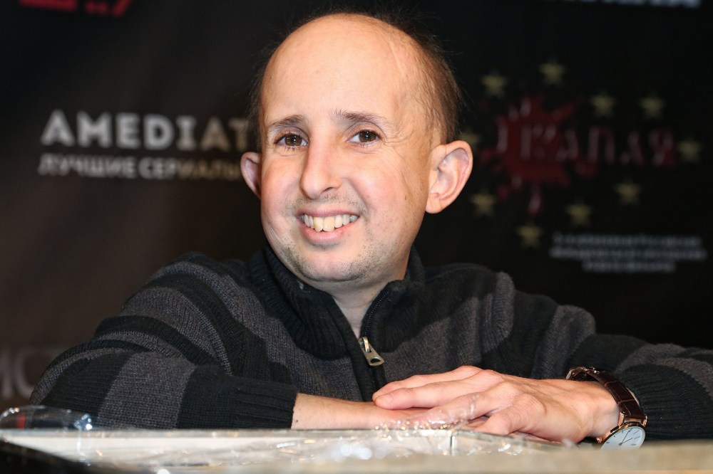 Actor Ben Woolf, photographed in Russia in 2015.