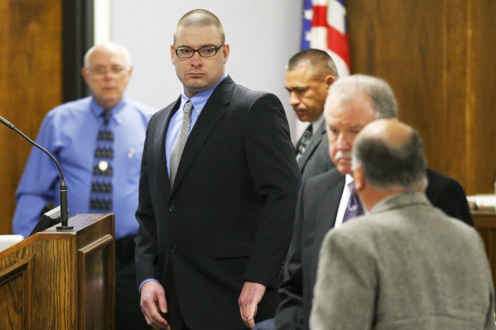 Former Marine Eddie Ray Routh was found guilty of murdering Chris Kyle and Chad Littlefield on Feb. 24, 2015. (Photo by Tom Fox/Pool/Getty)