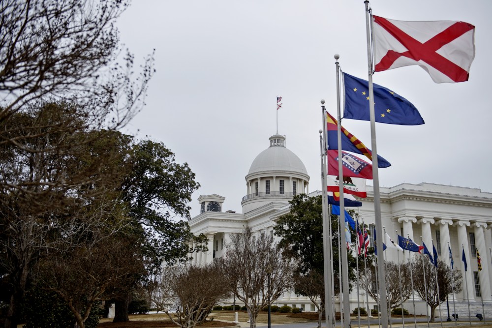 A view of the state capitol on March 6, 2015 in Montgomery, Ala. (Photo by Brendan Smialowski/AFP/Getty)