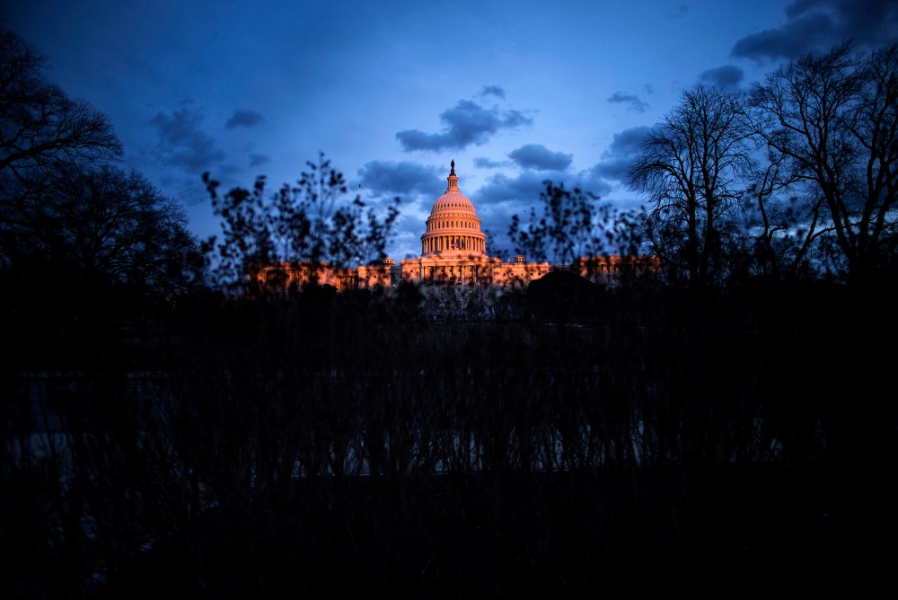 A view of the US Capitol, Jan. 27, 2014 in Washington, D.C.