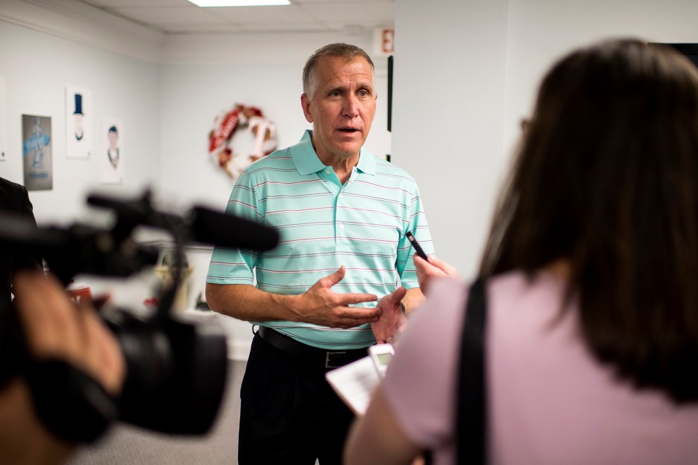 GOP Senate candidate Thom Tillis