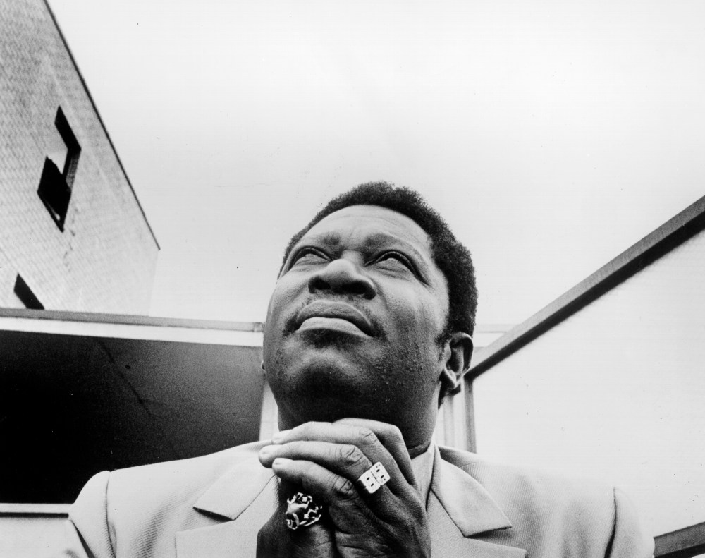 Blues musician B.B. King poses for a portrait in circa 1970. (Photo by Michael Ochs Archives/Getty)