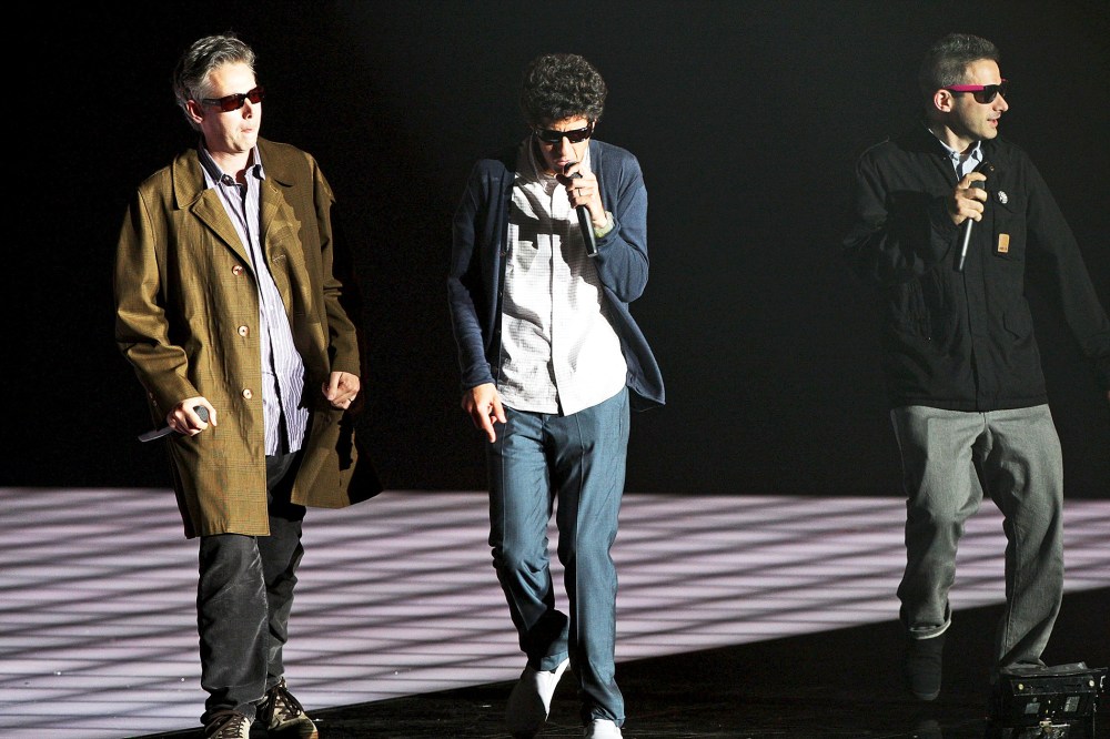 Beastie Boys receive Street Icon Award during the MTV Video Music Awards in Japan, 2009.