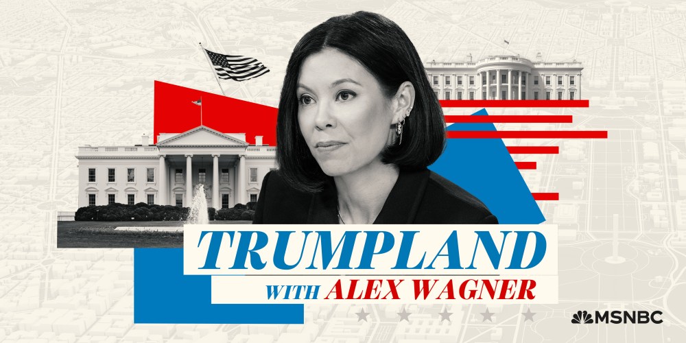 Cover art for "Trumpland with Alex Wagner."