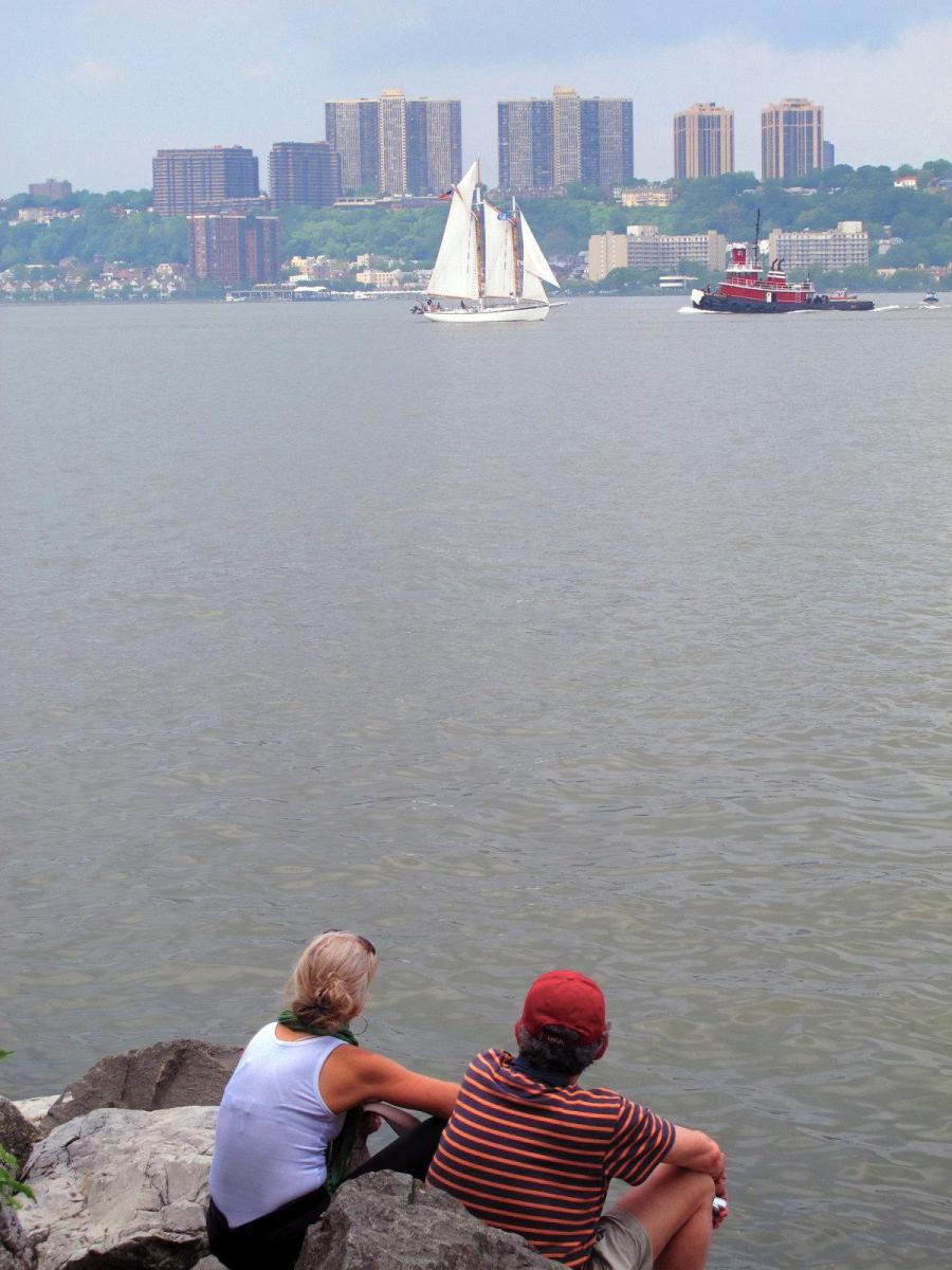 Tall ships on parade