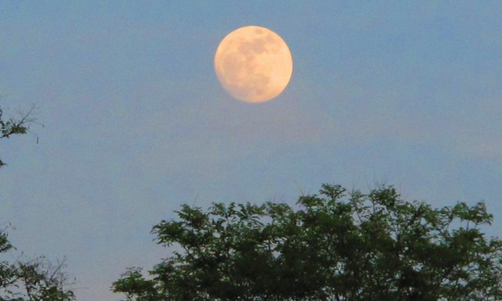 Next level moon shooting (and could this be Moonhattanhenge?)