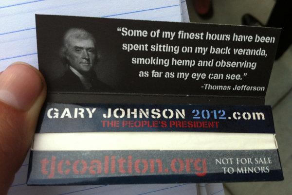 A possible first in presidential campaign swag