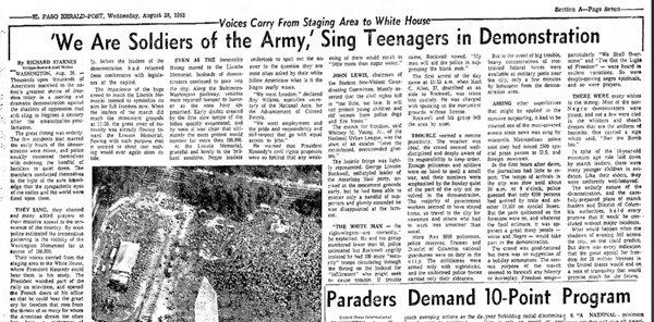 El Paso Herald-Post (Scripps-Howard), August 28, 2963