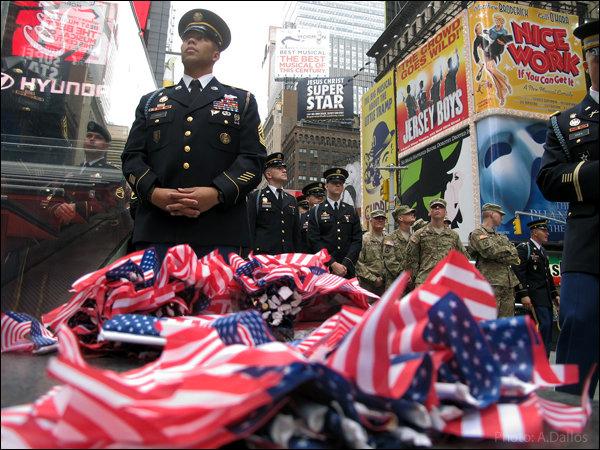 A birthday party for the US Army