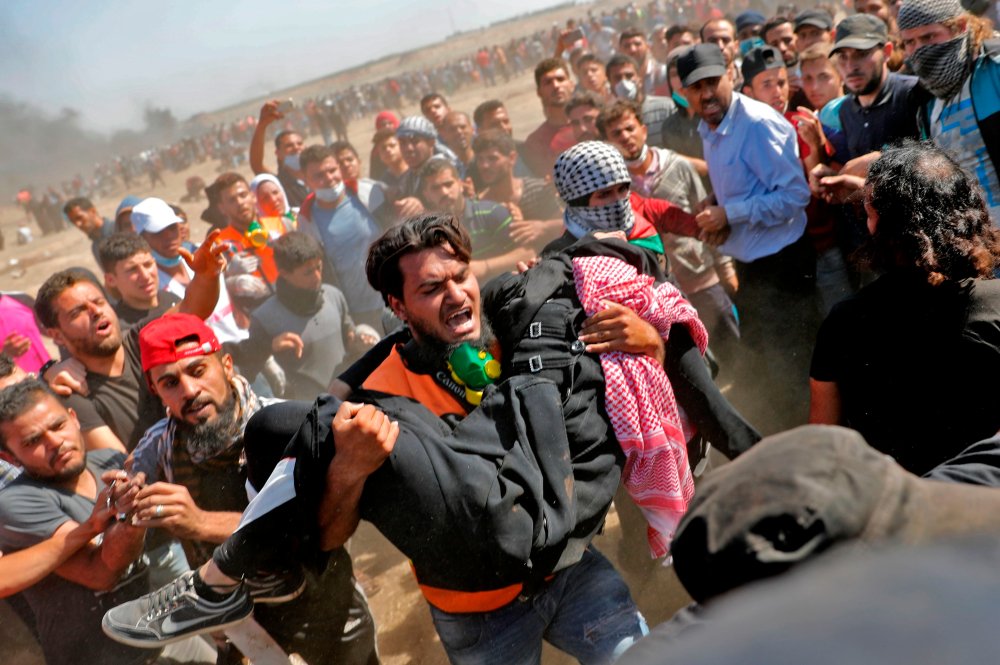 Image: PALESTINIAN-ISRAEL-US-CONFLICT