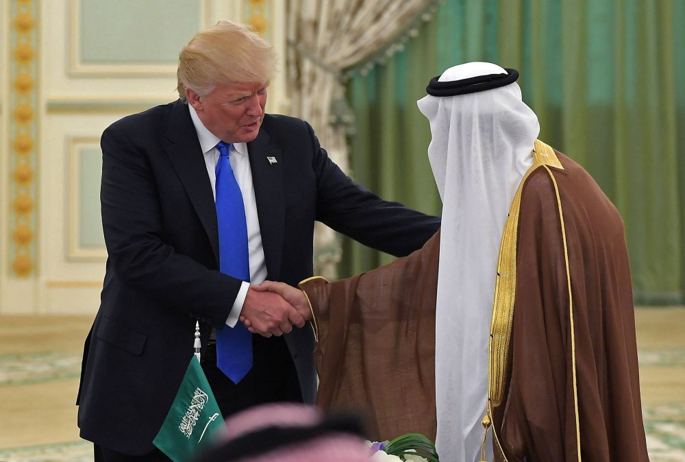 Image: SAUDI-US-DIPLOMACY-TRUMP