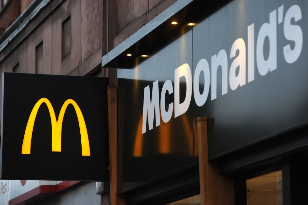 File photo: McDonald's jobs. General view of a McDonald's restaurant in Camden, London.(Press Association via AP Images)