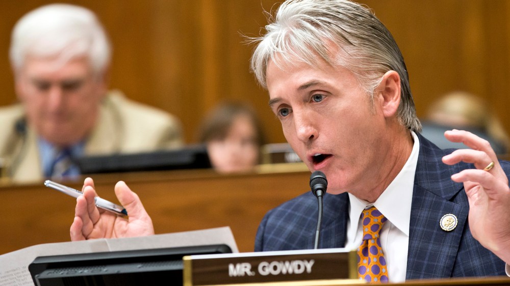 Rep. Trey Gowdy, (R-SC)