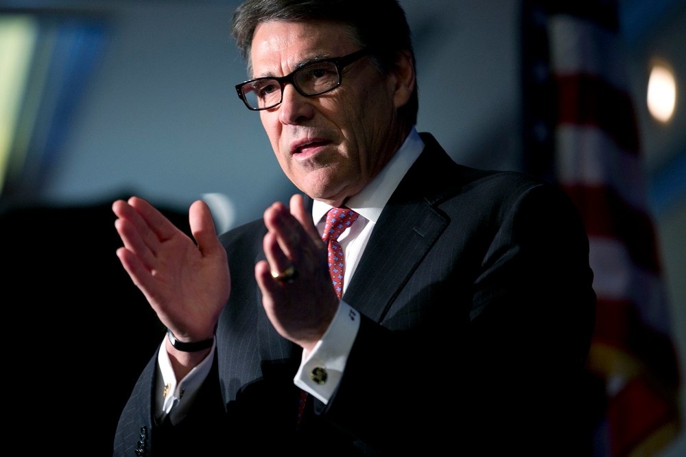 Texas Governor Rick Perry speaks in Austin, Texas, on Nov. 18, 2013.