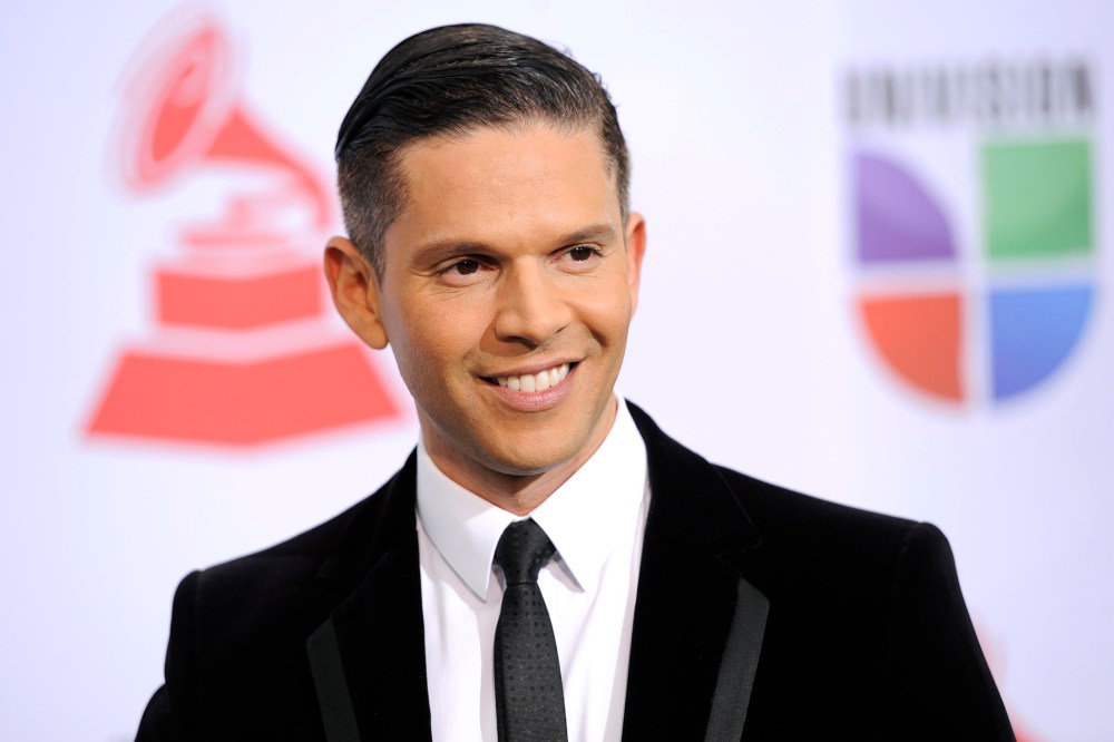 In this Nov. 10, 2011, file photo, Rodner Figueroa arrives at the 12th Annual Latin Grammy Awards in Las Vegas. (Photo by Chris Pizzello/AP)