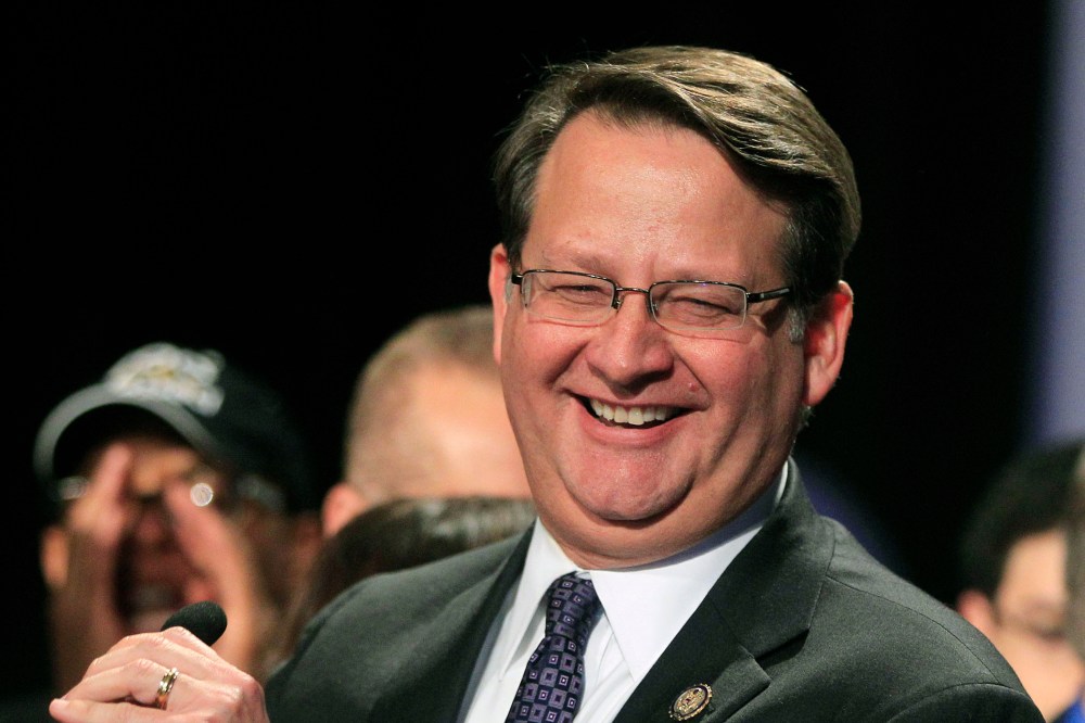 Gary Peters in Detroit, Nov. 6, 2012.