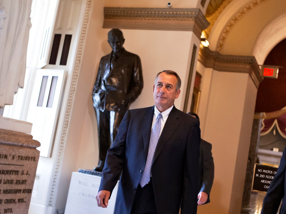 John Boehner, budget battle