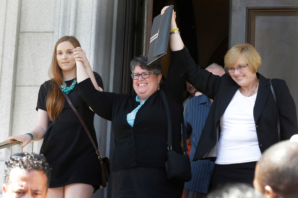 Mary Townley, Emily Schall-Townley, Carol Schall,