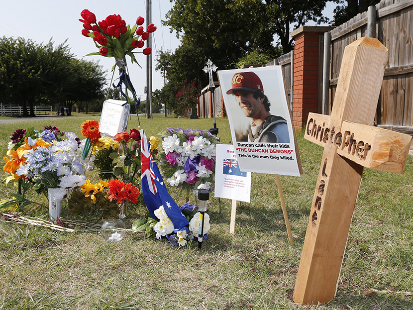 APTOPIX Australian Player-Random Slaying