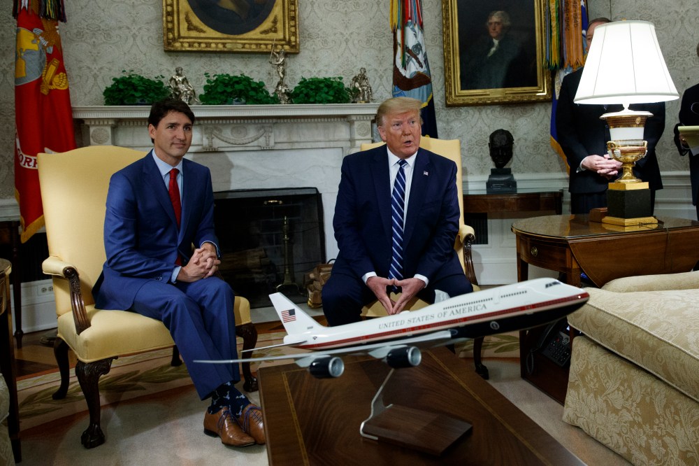 Donald Trump,Justin Trudeau