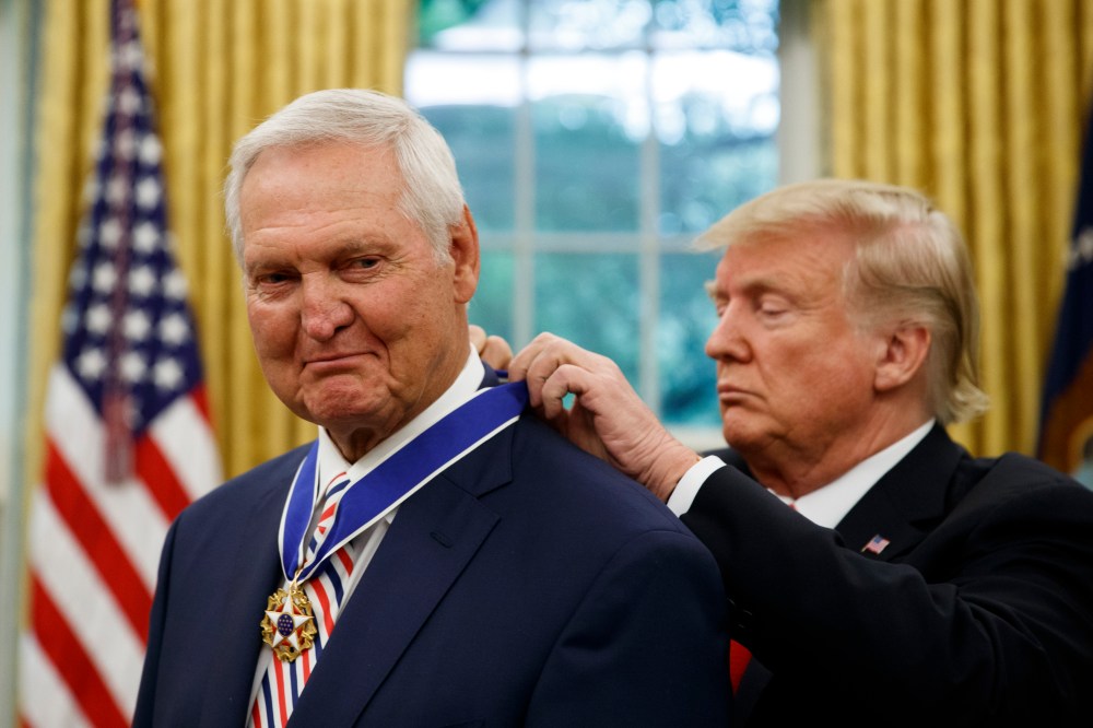 Donald Trump, Jerry West