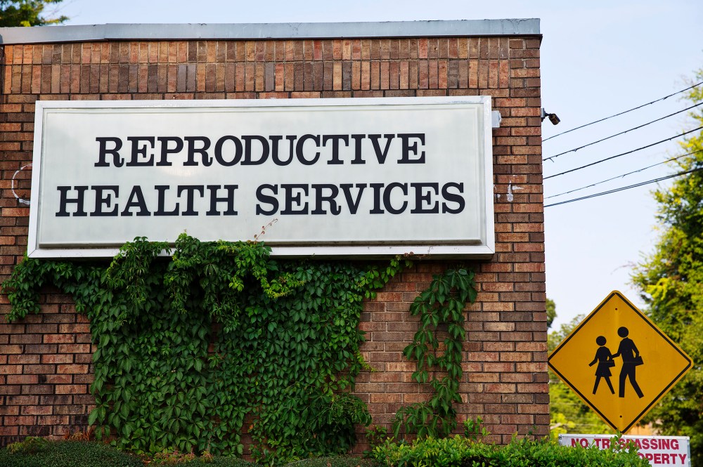 Reproductive Health Services is shown in Montgomery, Ala. (Photo by Brynn Anderson/AP).