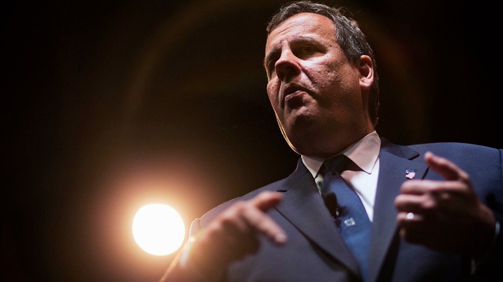 Republican presidential candidate, New Jersey Gov. Chris Christie, speaks at the RedState Gathering, Aug. 7, 2015, in Atlanta, Ga. (Photo by David Goldman/AP)