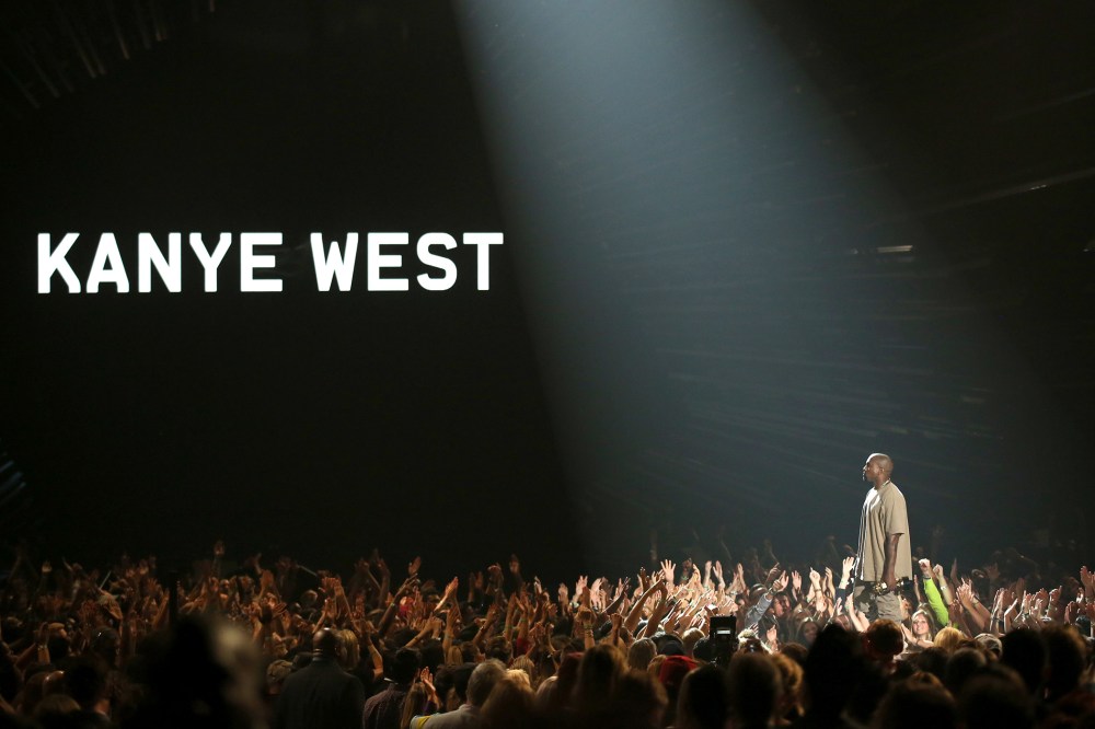 Kanye West accepts the video vanguard award at the MTV Video Music Awards at the Microsoft Theater on Aug. 30, 2015, in Los Angeles. (Photo by Matt Sayles/Invision/AP)