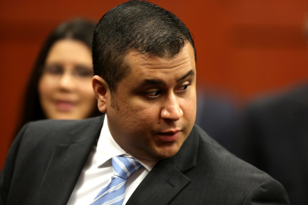 George Zimmerman is pictured at the Seminole County Courthouse, July 1, 2013, in Sanford, Fla. (Photo by Joe Burbank/Orlando Sentinel/Pool/AP)