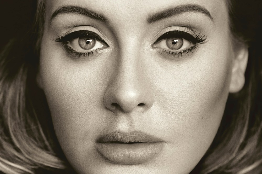 This CD cover image released by Columbia Records shows, "25," the latest release by Adele. (Photo by Columbia Records/AP)