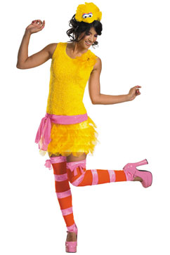 “Sassy Big Bird” costume has become a big seller this Halloween season.