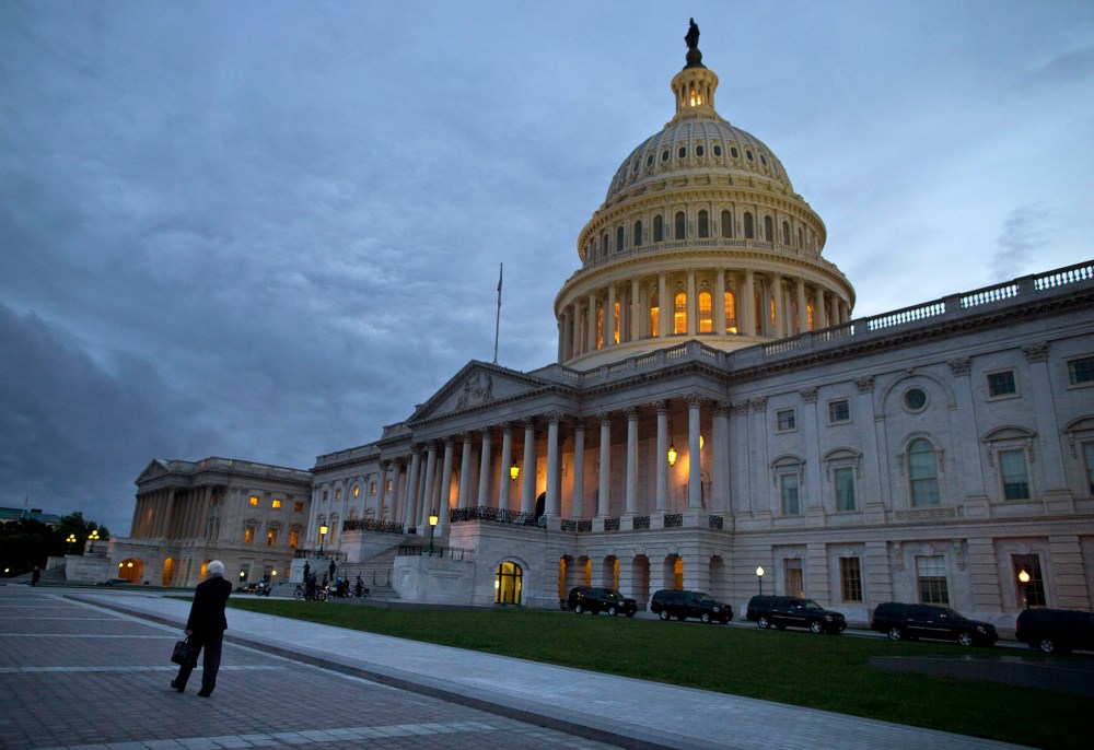 A view of the U.S. Capitol building in Washington.