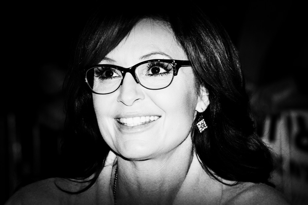 Sarah Palin attends a rally for Donald Trump in Cedar Rapids, Iowa, Feb. 1, 2016. (Photo by Mark Peterson for MSNBC)