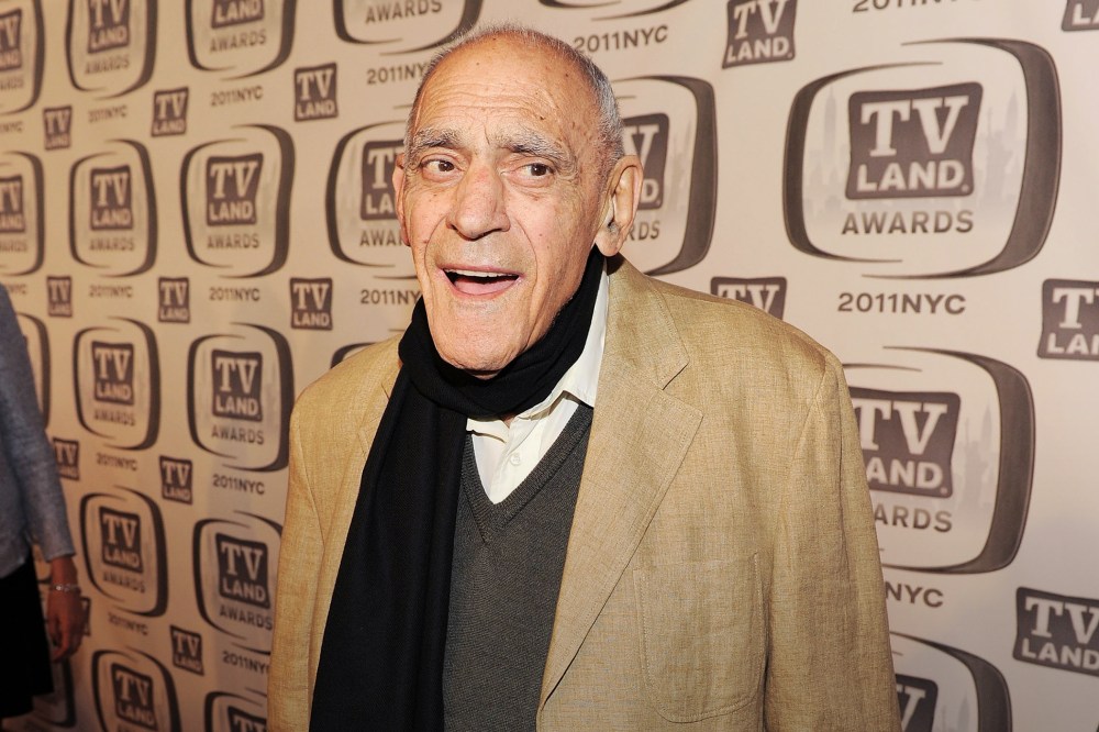 Actor Abe Vigoda attends the 9th Annual TV Land Awards at the Javits Center on April 10, 2011 in New York City. (Photo by Larry Busacca/Getty)