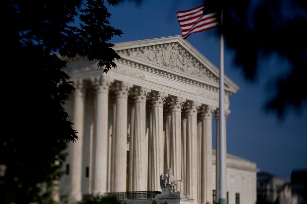 The U.S. Supreme Court in Washington, D.C., June 11, 2015. The U.S. Supreme Court is poised to issue blockbuster rulings on same-sex marriage and health care with both rulings due by the end of June. (Photo by Andrew Harrer/Bloomberg/Getty)