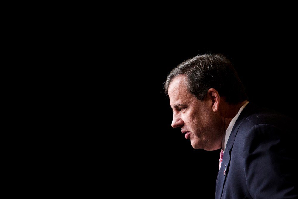 Chris Christie, governor of New Jersey, speaks during the Faith and Freedom Coalition's 'Road to Majority' conference in Washington, D.C., U.S., on June 19, 2015. (Photo by Drew Angerer/Bloomberg/Getty)